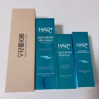 [헤어플러스] 아쿠아본드 수분샴푸/트리트먼트/크림에센스/오일에센스 4종 SET — 4점을 준 리뷰어가 2021년 7월 올린 사용 사진