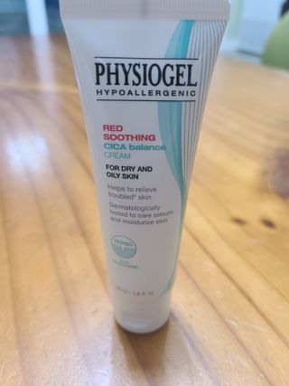 피지오겔 레드수딩 시카밸런스 크림 50ml — 4점을 준 리뷰어가 2022년 4월 올린 사용 사진