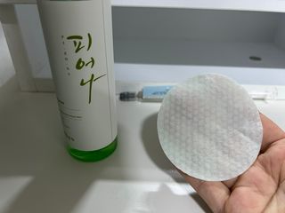 에클리스 피어나 스킨토너 — 4점을 준 리뷰어가 2022년 2월 올린 사용 사진