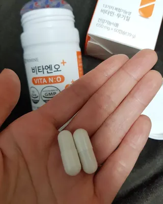 프리마인 성큼다가온 봄, 이너뷰티를 챙겨야 피부도 화사하게, 컨디션도 활기차게. 흡수율을 높인 고효율 비타민. — 3점을 준 리뷰어가 2022년 4월 올린 사용 사진