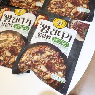 한성기업 무볼레 왕건더기 볶음밥 갈릭스테이크 — 5점을 준 리뷰어가 2021년 10월 올린 사용 사진