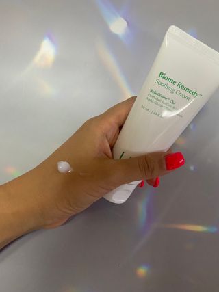 유이크 바이옴 레미디 수딩크림 (50ml) — 5점을 준 리뷰어가 2022년 7월 올린 사용 사진