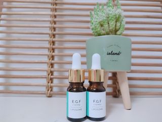 랑팡 EGF+FGF 10ppm 리포좀 앰플 원액 10ml — 5점을 준 리뷰어가 2021년 11월 올린 사용 사진