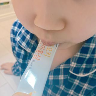 [이뮤니티플러스]우리아이 면역오키, 건강오키 _ 키즈오키 어린이홍삼 10포 1box — 4.5점을 준 리뷰어가 2022년 1월 올린 사용 사진