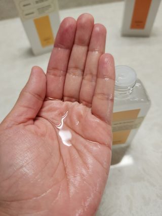 [녹산] 비건 대나무 밸런싱 수분 토너 + 비건 바이오 비타 에센스 — 5점을 준 리뷰어가 2022년 10월 올린 사용 사진