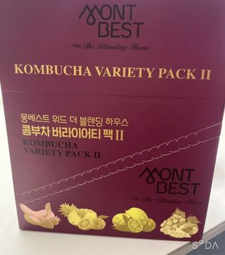 [몽베스트] 위드 더 블랜딩 하우스 콤부차 _ 버라이어티팩II — 5점을 준 리뷰어가 2024년 5월 올린 사용 사진