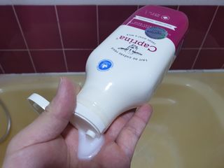카프리나 프레쉬 산양밀크 어메이징 바디워시 500ml(오리지널향) — 5점을 준 리뷰어가 2023년 4월 올린 사용 사진