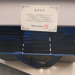 광동생활건강 [광동] 바르게 만든 녹용, 광동정녹청 30포. — 4점을 준 리뷰어가 2022년 1월 올린 사용 사진