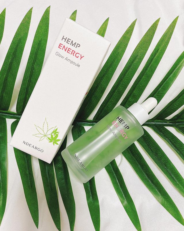 엔디어고 햄프에너지 글로우 앰플 50ml 리뷰 사진