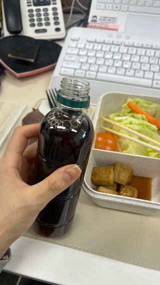 무라벨 바리스타룰스 디카페인 아메리카노 — 5점을 준 리뷰어가 2024년 4월 올린 사용 사진