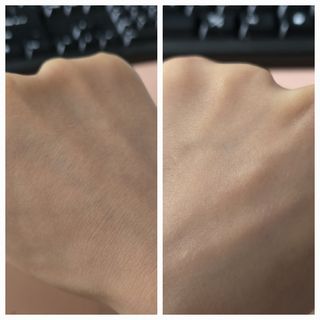UVX 퀀텀 마스 올인원 톤업 선스크린 — 5점을 준 리뷰어가 2024년 3월 올린 사용 사진