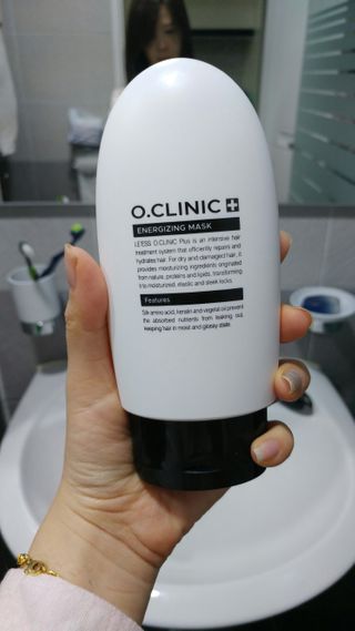 오클리닉 플러스 에너자이징 마스크 180ml — 5점을 준 리뷰어가 2020년 12월 올린 사용 사진