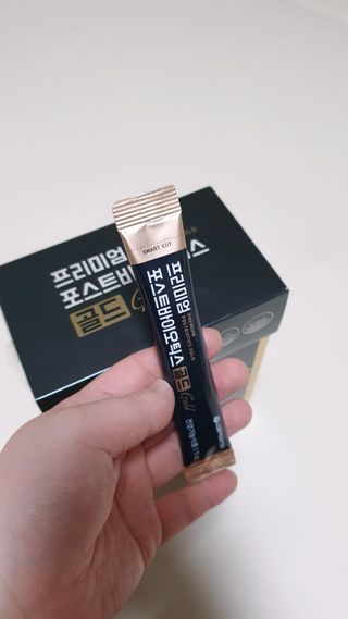 서울약사신협_프리미엄포스트바이오틱스골드_5g x 50포 — 5점을 준 리뷰어가 2021년 2월 올린 사용 사진