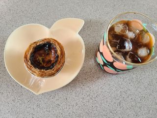 디앙뜨 포르투갈 에그타르트 오리지널 맛+패션후르츠 맛 중 택1 — 5점을 준 리뷰어가 2021년 8월 올린 사용 사진
