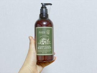 아미니 플라워테라피 바디로션  500ml 시리즈 — 5점을 준 리뷰어가 2021년 4월 올린 사용 사진