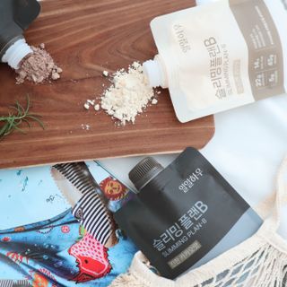 일일하우 슬리밍 플랜B 고소한 귀리맛, 진한 카카오맛 (체중조절식) — 5점을 준 리뷰어가 2023년 6월 올린 사용 사진