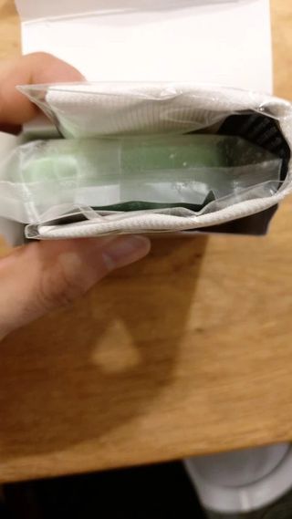바나다바디케어 때잡이 알프레도 때비누 100g 기획세트 — 5점을 준 리뷰어가 2021년 9월 올린 사용 사진