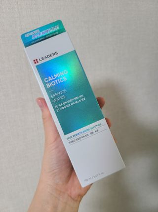 리더스코스메틱 리더스 카밍 바이오틱스 에센스 워터 — 5점을 준 리뷰어가 2021년 4월 올린 사용 사진