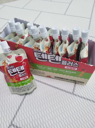 나우캠페인용 [한미사이언스] 우리 아이 튼튼, 엄마 마음 든든! 마시는텐텐 플러스 (100ml*10입) — 5점을 준 리뷰어가 2023년 10월 올린 사용 사진
