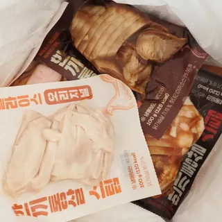 한끼통살 슬라이스 닭가슴살 — 5점을 준 리뷰어가 2023년 2월 올린 사용 사진