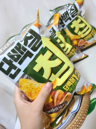 맛있게 채우는 단백질 12g, 닥터유 단백질칩 — 5점을 준 리뷰어가 2023년 12월 올린 사용 사진