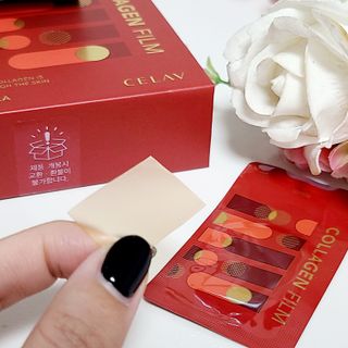 프리마인 귀족의 콜라겐, 92배 흡수율. 럭셔리 프리미엄 셀라브 콜라겐필름 30매 — 5점을 준 리뷰어가 2021년 11월 올린 사용 사진