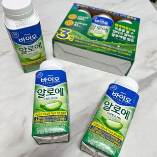 LIVE 매일바이오 알로에 드링킹 요거트 — 5점을 준 리뷰어가 2022년 4월 올린 사용 사진