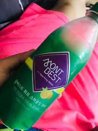 몽베스트 Montbest with Sparkling water Lemon OR Lime 20병(랜덤) — 5점을 준 리뷰어가 2021년 10월 올린 사용 사진