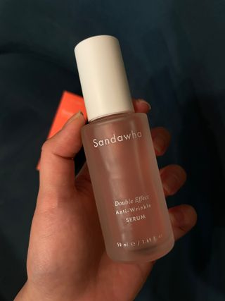 산다화 더블 이펙트 안티 링클 세럼 50ml — 4점을 준 리뷰어가 2023년 3월 올린 사용 사진