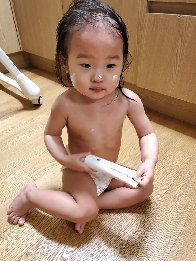 아토스탠다드 베이비크림 리뷰 사진