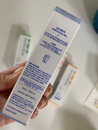 코드네이처 비아미 퍼펙트 케어 4종 — 5점을 준 리뷰어가 2021년 6월 올린 사용 사진