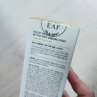 달리프 클로렐라 베러 루트 쿨링 스프레이 100ml — 5점을 준 리뷰어가 2021년 5월 올린 사용 사진