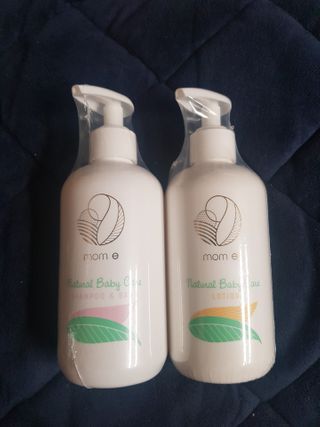 mom e 맘이 내추럴 베이비 케어 샴푸앤바스+로션 — 5점을 준 리뷰어가 2021년 1월 올린 사용 사진