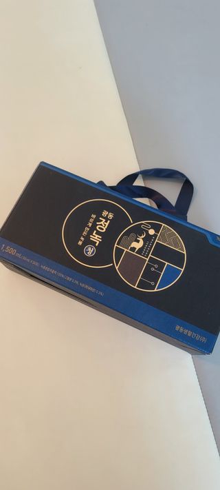 광동생활건강 [광동] 바르게 만든 녹용, 광동정녹청 30포. — 5점을 준 리뷰어가 2022년 1월 올린 사용 사진