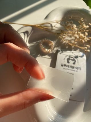 메디포스트 모비타 글루타치온 이지 필름형 30매 — 5점을 준 리뷰어가 2022년 11월 올린 사용 사진