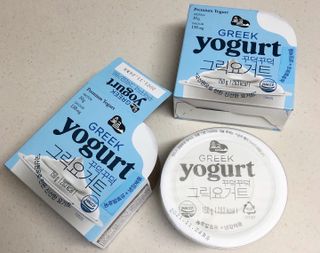 숲골 꾸덕꾸덕 그릭요거트 150g 2개 — 5점을 준 리뷰어가 2021년 11월 올린 사용 사진