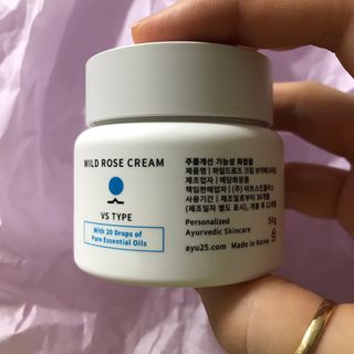 AYU25[아유트웬티파이브]다마스크로즈워터 베이스 천연 수분 촉촉 크림 — 5점을 준 리뷰어가 2021년 3월 올린 사용 사진