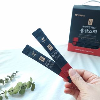 [푸름웰니스] 프리미엄 6년근 홍삼스틱 3mg x 100포 — 5점을 준 리뷰어가 2022년 3월 올린 사용 사진