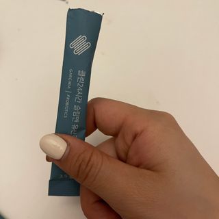 클린24시간 슬림앤유산균 1박스 (3.5g X 15포) — 5점을 준 리뷰어가 2023년 3월 올린 사용 사진