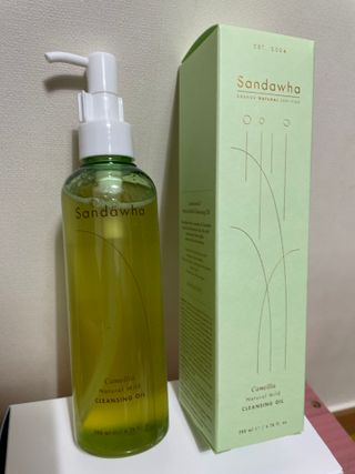 스킨큐어 산다화 순한 클렌징 동백 오일 200ml — 4점을 준 리뷰어가 2023년 4월 올린 사용 사진