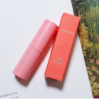스킨큐어 산다화 카멜리아 안티 링클 멀티밤 — 5점을 준 리뷰어가 2023년 1월 올린 사용 사진