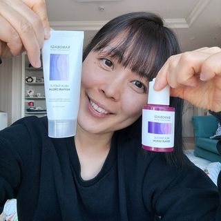 바노바기 코스메틱 바노바기 밀크 씨슬 스킨 리페어링 스타터 키트 — 5점을 준 리뷰어가 2024년 1월 올린 사용 사진