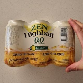 [티젠] 콤부차 하이볼향 레몬 0.0 (350ml X 6개입) — 5점을 준 리뷰어가 2025년 6월 올린 사용 사진