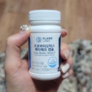 [Dr.PNT] 닥터피엔티 클레어랩스 프로바이오틱스 메타에프 [1개월분] — 5점을 준 리뷰어가 2022년 12월 올린 사용 사진