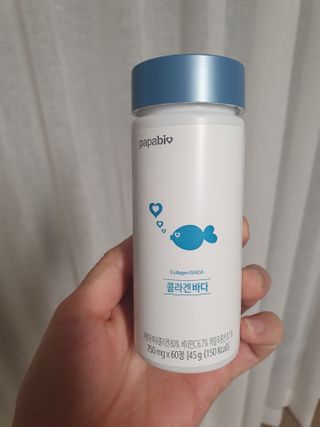 파파비오랩 승무원 콜라겐 콜라겐바다 — 5점을 준 리뷰어가 2021년 1월 올린 사용 사진