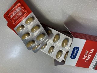 뉴트리션팩토리 비타프렙 하이퍼씨슬 밀크씨슬 900mg — 5점을 준 리뷰어가 2021년 9월 올린 사용 사진