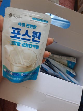 자연에온 마시는 프로틴 고함량 균형단백질 음료 포스틴 125ml 10개입 1BOX — 5점을 준 리뷰어가 2021년 5월 올린 사용 사진