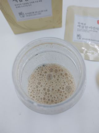 보의당 왕혜문 체감한끼선식 — 5점을 준 리뷰어가 2021년 11월 올린 사용 사진