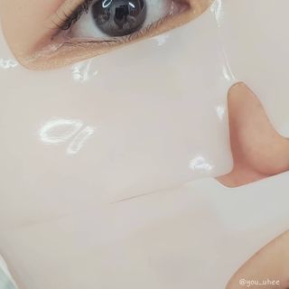 101스킨 영앤리치 하이드로겔 마스크팩 — 4점을 준 리뷰어가 2021년 2월 올린 사용 사진