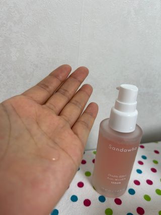 산다화 더블 이펙트 안티 링클 세럼 50ml — 5점을 준 리뷰어가 2023년 12월 올린 사용 사진